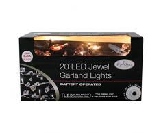 The Christmas Workshop Benross 20Â LED Jewel Garland Guirlande lumineuse
