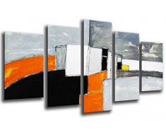 Tableau Moderne Photographique, Impression sur bois, Image dart abstrait, 165 x 62 cm, ref. 26161