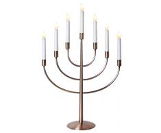 Star 102-20 Titus Chandelier à DEL 0,7 W E10 Rouge 59 x 38 x 14 cm