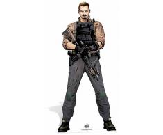 Star découpes Rick Drapeau Suicide Squad Vie Taille Carton découpé, Multicolore