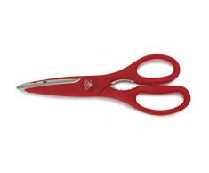 CUYDESA Ciseaux de Cuisine, Voir Description, Rouge, 22Â x 7,8Â x 1,3Â cm