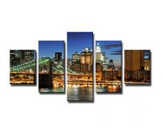 Visario 5560 Tableau sur Toile de Lin, Multicolore