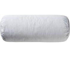 Künsemüller Coussin de Nuque en Coton Blanc 15 x 40 cm