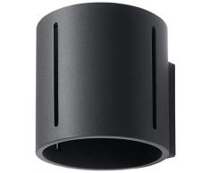 Sollux Lighting Inez Applique murale en aluminium Noir