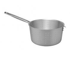 PARDINI Omnia Passoire à pâtes Conique avec Anse, en Aluminium, Gris, 26 cm