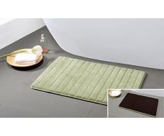 Duck River Textiles Rideau de Douche, Chocolat Sauge, 17x24