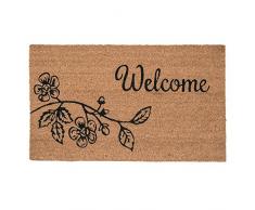 Clayre & Eef MC132 Paillasson Welcome 75 x 45 x 1 cm