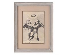 Clayre & Eef 63880 Tableau sur Toile 36 x 2 x 46 cm