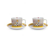 Egan Tasses, Porcelaine, Ivoire, Small
