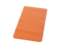 RIDDER Basic Tapis de Baignoire 100% Caoutchouc synthétique (TPE = élastomère thermoplastique) Orange 36 x 71 cm