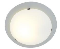 Naeve Leuchten 192123 Plafonnier en verre, Métal, E27, 11 W