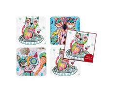 0A5WH Allen Deco D196 Dessous de Verre en Bois