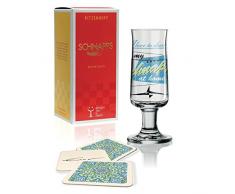 Verre à liqueur Jürgen Design RITZENHOFF 40 ml avec 5 couvercles en cristal