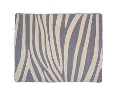 GIESSWEIN Couverture Hatting grey ST - Couverture en laine dagneau, Couverture chaude, Couvre-lit de haute qualitÃ©, Cosy Soft, 100% laine dagneau, Couverture en pure laine vierge, Couverture en laine vierge respirante, imprimÃ© animal, 190 x 145 cm