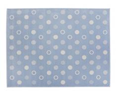Aratextil Points Tapis Enfant, Acrylique, Bleu Ciel, 140Â x 200Â cm