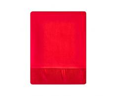 Essix - Drap Plat Regain Satin de coton Cerise 270 x 300 cm
