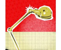 Affiche 30x30 cm Lampe de bureau / Desk lamp / Tischleuchte LADYLEIA
