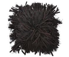 Dutch Decor Adoxa â Coussin, 45x45 cm, Noir - Coton Polyester