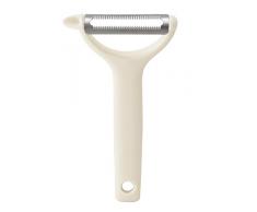 GP & Me Show Eplucheur pelapomodoro, Plastique, Blanc, 13Â x 6.8Â x 2Â cm