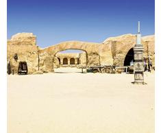 Papier Peint poster panoramique TATOUINE DÃCOR 4 x 2,70 m | DÃ©co et photo murale XXL QualitÃ© HD Scenolia