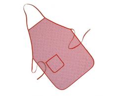 Rayen 6101 Tablier, Cotton, Rouge, 40 cm