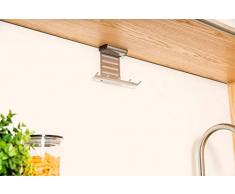 Hecht International Accessoires de Cuisine, Acier Inoxydable, Argent, Acier Inoxydable, Silber, 19.9 x 5.5 x 11 cm