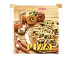Codecart 50 pièces Box Pizza semichimico Lourde 50 x 50 x 5 Cuisineâ¯: Vaisselle et Accessoires, Multicolore, Unique