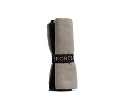 Gözze Serviette de Sport, de Fibres synthétiques, Taupe, 30 x 50 cm