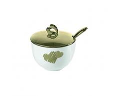 Guzzini, Sucrier Avec Cuillere Love, 12,6 x 12,6 x h9,8 cm