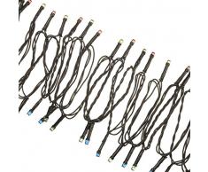 Star 497-11 Guirlande lumineuse à LED, Plastique, Noir, 0.05 x 40 x 0.05 cm