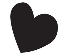 LÃnea Hogar Deco Blackboard Corazon ref Ardoise en Sticker Autocollant 31 x 45 cm