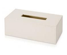 MÃ¶ve 44130-011 BoÃ®te Ã mouchoirs, Similicuir, Ivoire, 24 x 13 x 8 cm