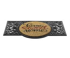HMT Paillasson Coco - Dehli Welcome Home 45x75cm, 60%, 40% Caoutchouc, Sable, 80 x 150 cm