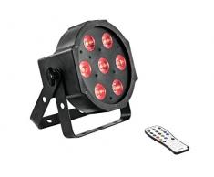 Eurolite Slimline Hcl LED Spot de sol avec mélange de couleurs RVB et UV, multicolore