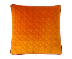 Riva Home Coussin Garni de Plumes, Clémentine/Rose Vif, 50 x 50cm (20 x 20)