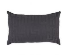 Rideaudiscount Coussin 50x30 cm Style Design Gris Anthracite