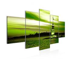 Tableau decoration murale Istanbul Turquie - XXL Impression sur Toile Salon Appartment 5 Parties - prÃªt Ã accrocher - 604153b