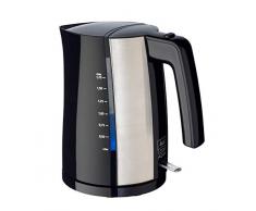 Melitta Look Aqua II 1026-02 noir inox, Bouilloire Ã©lectrique sans fil, avec arrÃªt automatique 1,7 l, 2400 W