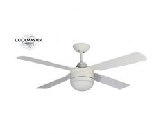 Martec Ventilateur de plafond avec lumière blanche