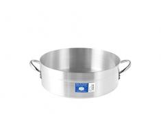 Pardini Albergo Faitout Bas, Aluminium, Gris, 24 cm