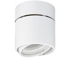SLV kardamod surface round qRB plafonnier rond simple, max. 75 w blanc 117171