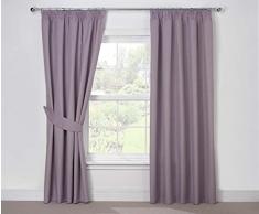 Julian Charles Luna Rideaux plissÃ©s avec revÃªtement Thermique 167,6Â x 137,2Â cm Mauve