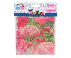 THE LITTLIES Serviette de table, Papier, Blanc, 33x33 cm