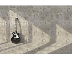 Papier Peint dÃ©co poster GUITAR ON THE WALL 3 x 2,70 m | DÃ©co et photo murale XXL QualitÃ© HD Scenolia