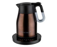 Bouilloire isolÃ©e sous vide avec rÃ©glage de la tempÃ©rature 21 cm x 22 cm x 28 cm bronze