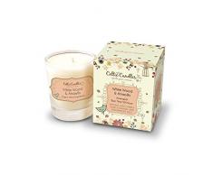 Celtique Bougies Aromapot Gobelet 20Â cl Bois Blanc et Amaryllis, Beige, 7Â x 7Â x 9Â cm