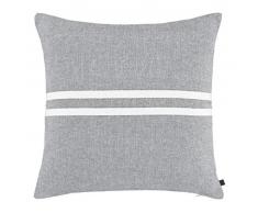 Marc OPolo Mehla Coussin, 100% Coton, Grey, 50 cm x 50 cm