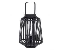 Dcasa Bougeoir en Bambou pour décoration de Maison, Unisexe, pour Adulte, Multicolore, Unique