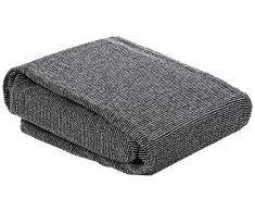 Zebra Textil 29152 Housse de Chaise élastique Orion Tissu Motif zébré Gris