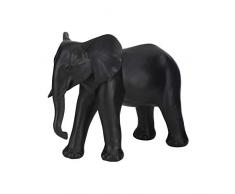 Aufora Ã©lÃ©phant Sculpture, Noir, 27Â cm